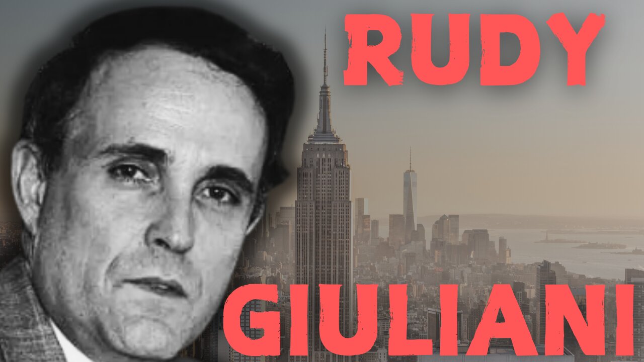 RUDY GIULIANI IS A FOLK HERO.