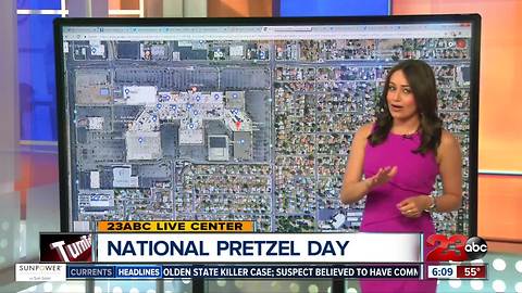 Free snacks for National Pretzel Day