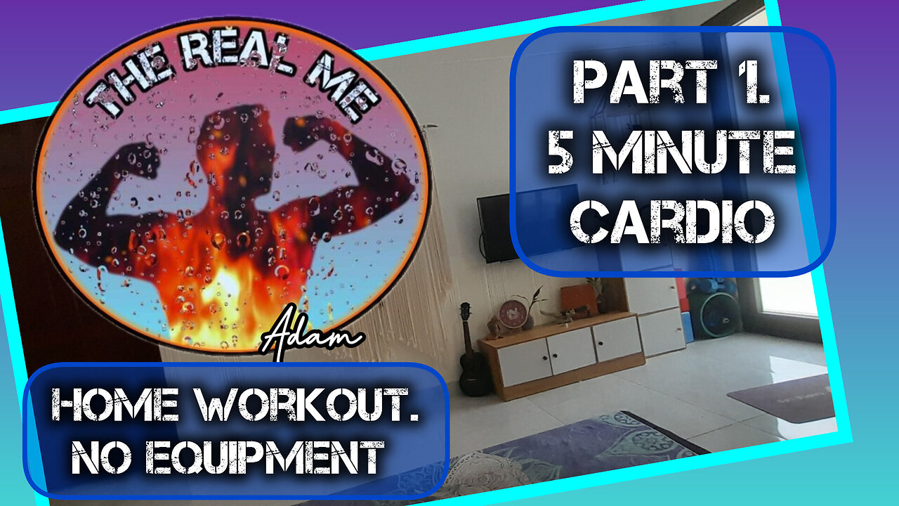 Part 1. 5-Minute Cardio Kickstart | Energize Your Week | The Real Me - Home Workout