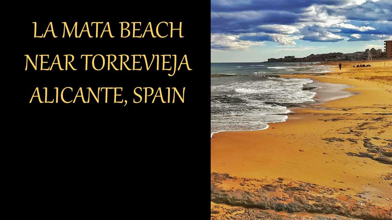La Mata Beach Near Torrevieja, Alicante, Spain