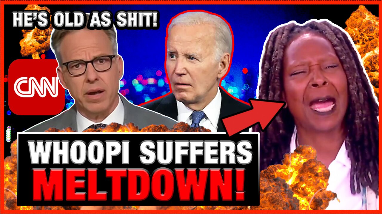 Whoopi Goldberg & The View MELTSDOWNS over Joe Biden getting SHREDDED by Mainstream media