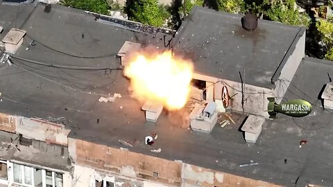 Russian FPV kamikaze drone knocks out surveillance camera