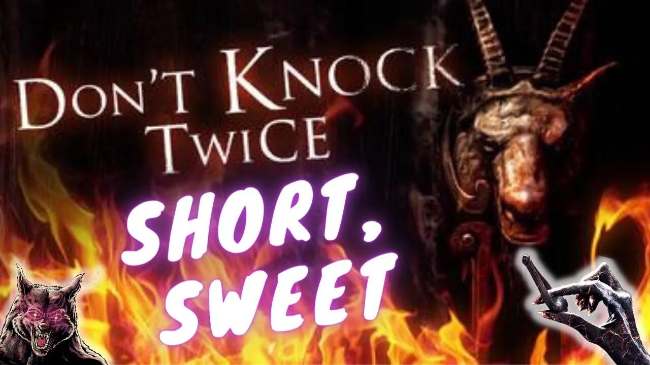 DON'T KNOCK TWICE || Don't Knock It Till You've Tried It