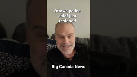 Ottawa police chief resigns!