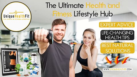 UniqueHealthFit – The Ultimate Health and Fitness Lifestyle Hub