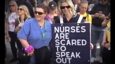 Nurses Are Walking Out Because They Don't Want To Be Part Of The COVID Scam