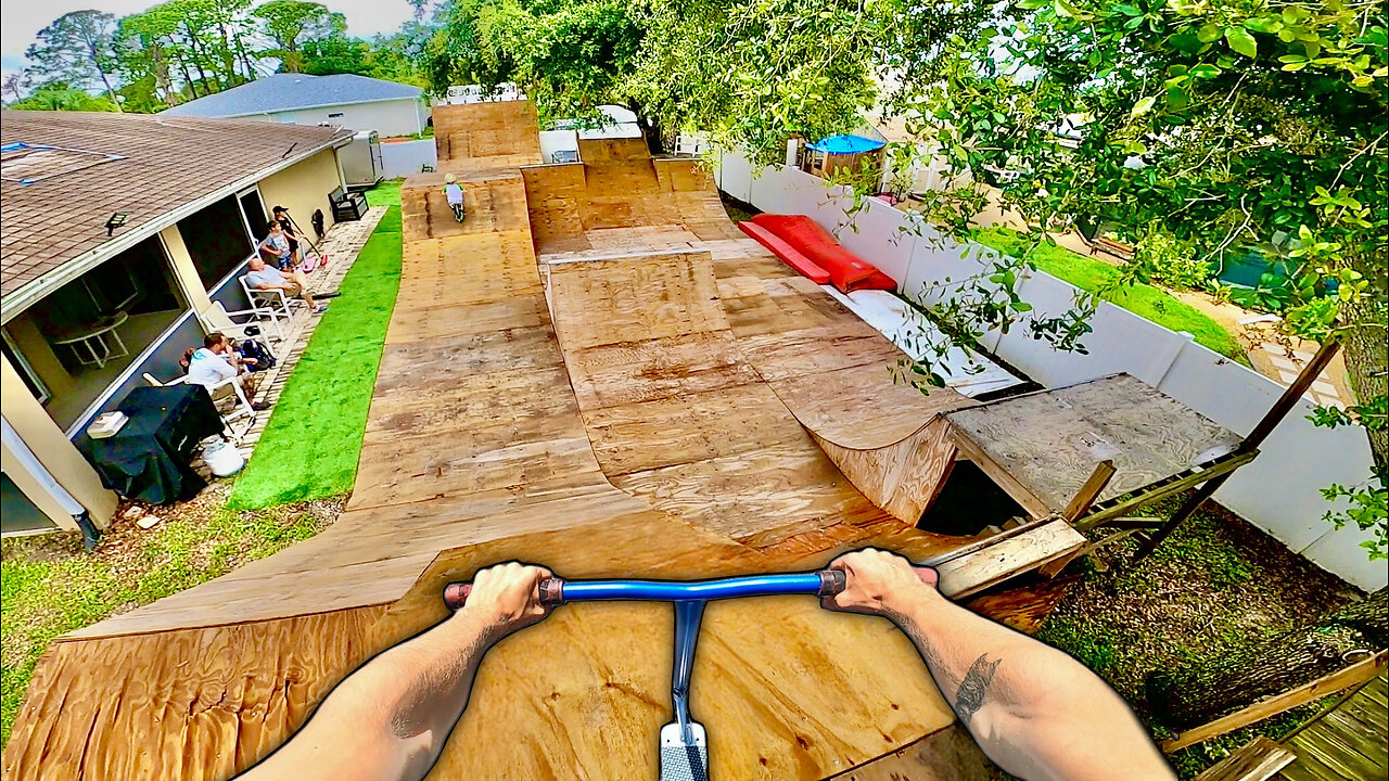 Perfect $100,000 Back Yard Skatepark..