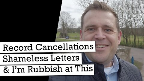 Record TV Licence Cancellations, Shameless Letters & I’m Rubbish At This