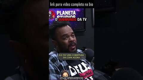 “PÂNICO NA REDETV É O SUBMUNDO…”com Marcelo Marrom | Planeta Podcast