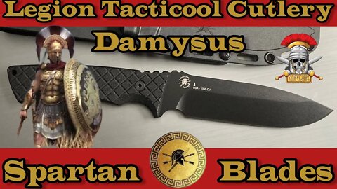 Spartan Blades Damysus - Like Share Subscribe Comment Shoutout! Chop the like button! #combatknife