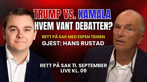 TRUMP VS. KAMALA: Hvem vant debatten? | Rett på sak 11. september