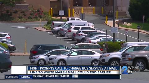 Fight prompts call to change bus services at White Marsh Mall