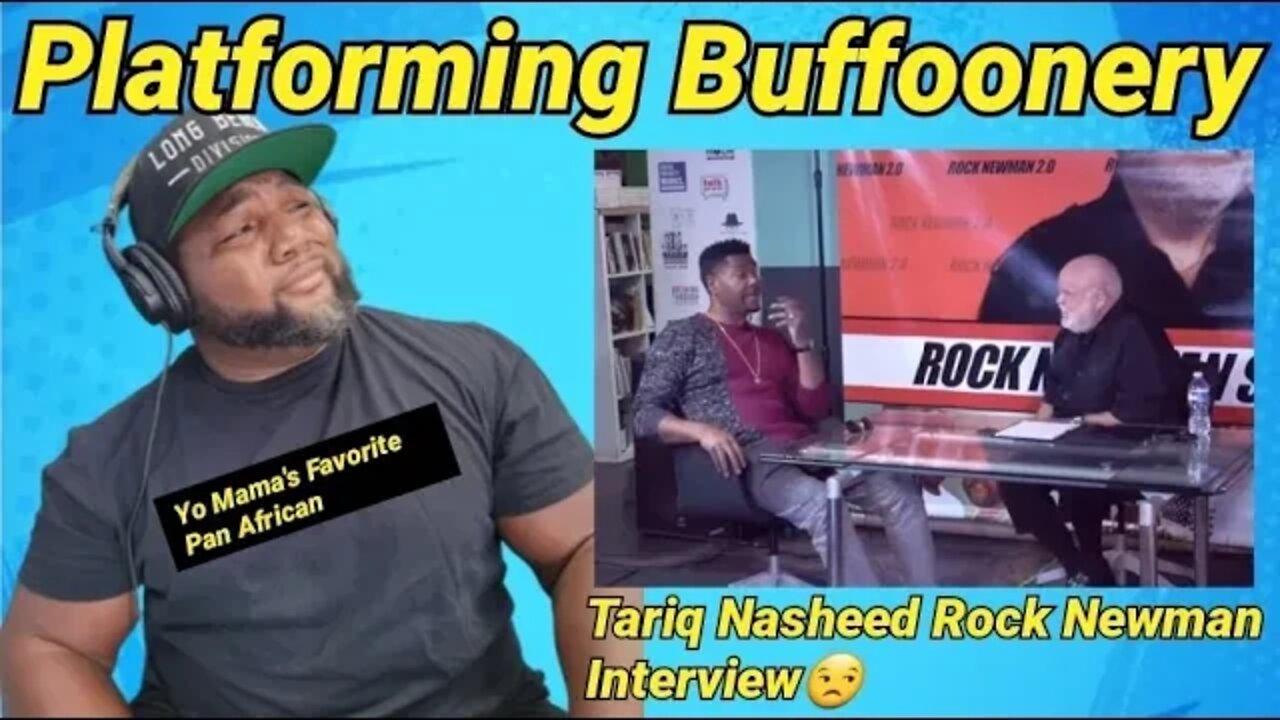 Rock Newman Interviews Tariq Nasheed & Instantly Regrets It!