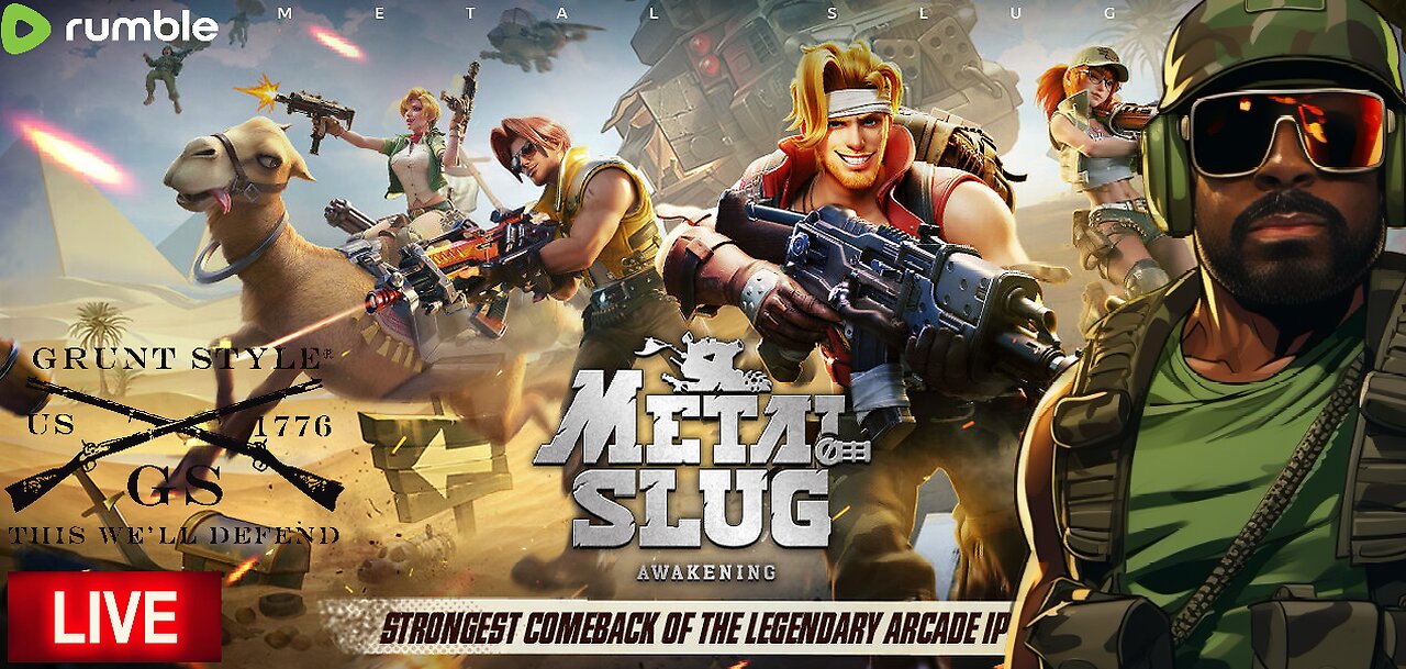 🔴 R.E.D. Friday - METAL SLUG AWAKENING: w/ Fragniac