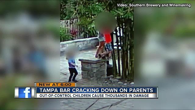 Local brewery posts rules about kids' behavior after property destroyed