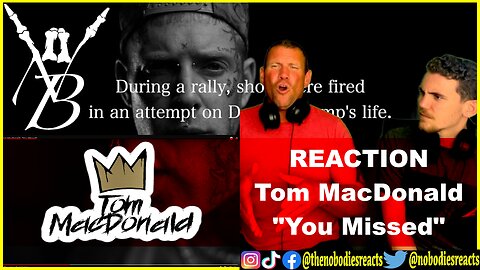 REACTION to Tom MacDonald "You Missed"!