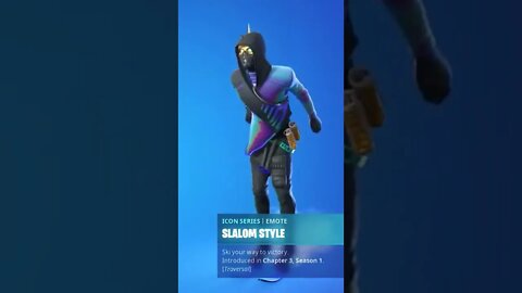 Fortnite Slalom Style Emote