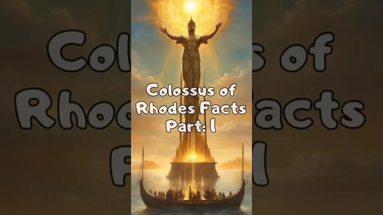 Colossus of Rhodes: Shocking Facts Part 1! 🤯