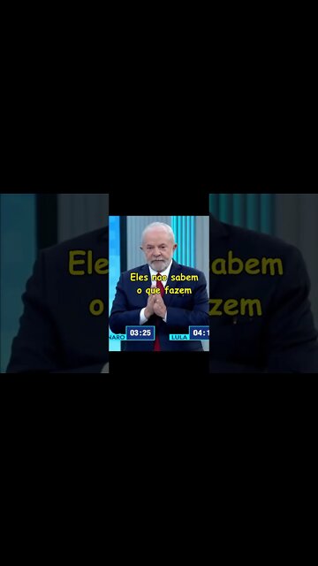 De novo Lula? - Debate presidencial globo com Bolsonaro #shorts