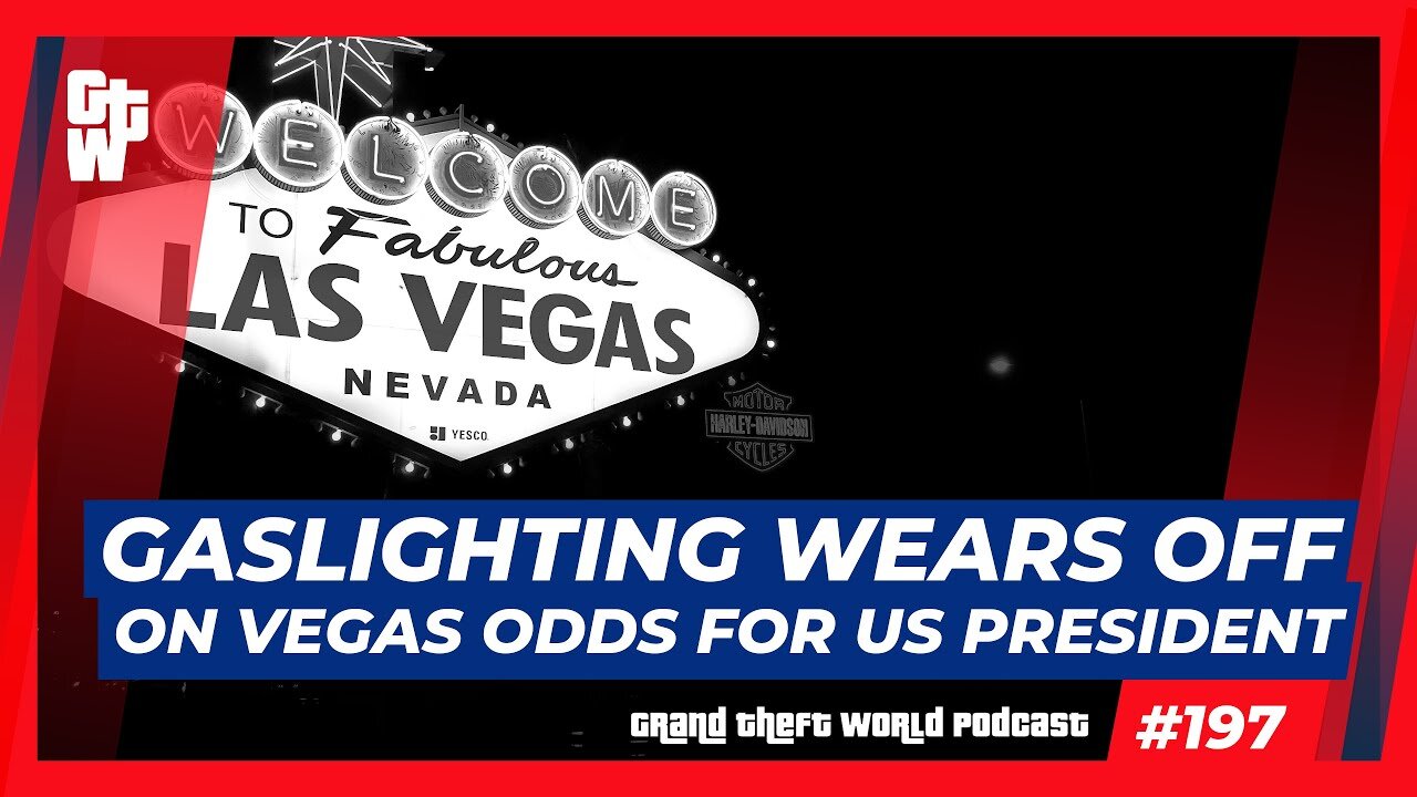 Gaslighting wears off on Vegas Odds for US President | #GrandTheftWorld 197 (Clip)