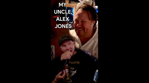 They thought my uncle was Alex Jones 🥸 #shorts #mybloopers