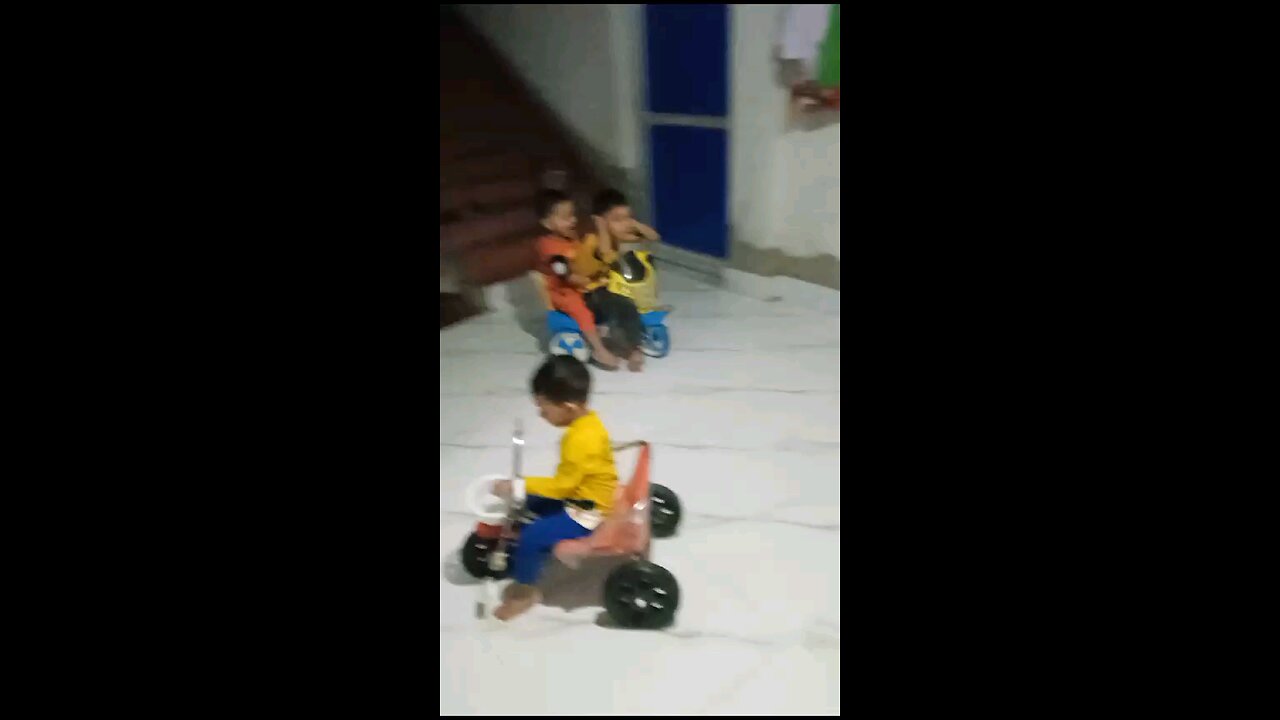 tricycle ridng