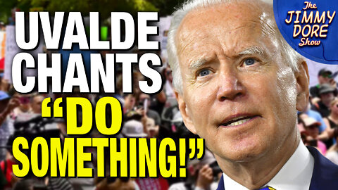 Uvalde Residents Chant “Do Something” To Joe Biden During Photo Op