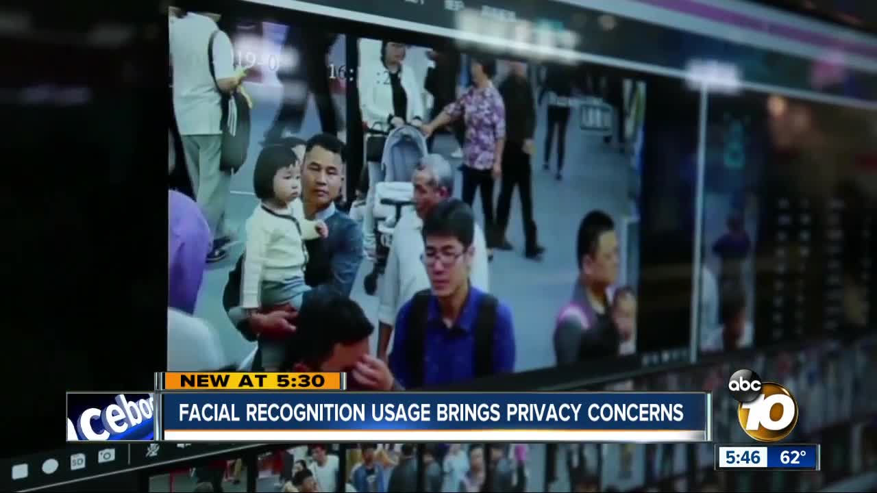 Facial recognition usage brings privacy concerns