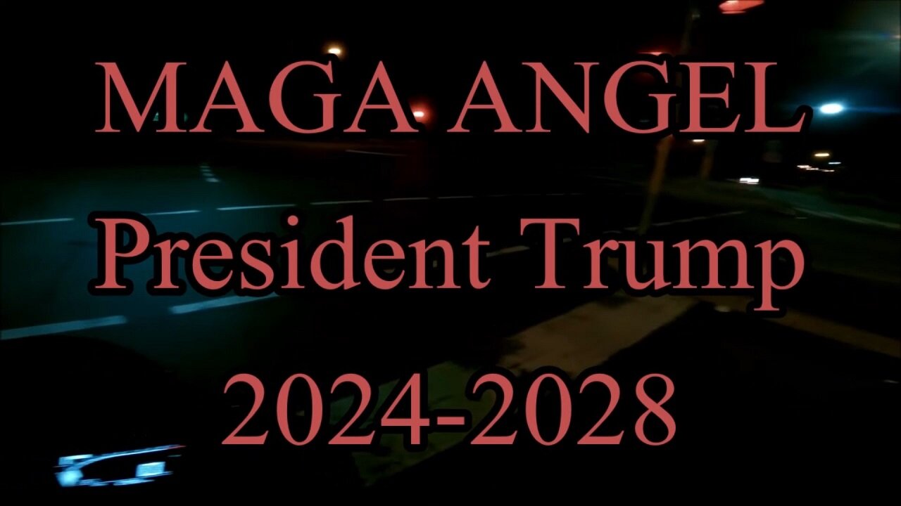 MAGA ANGEL President Trump 2024-2028