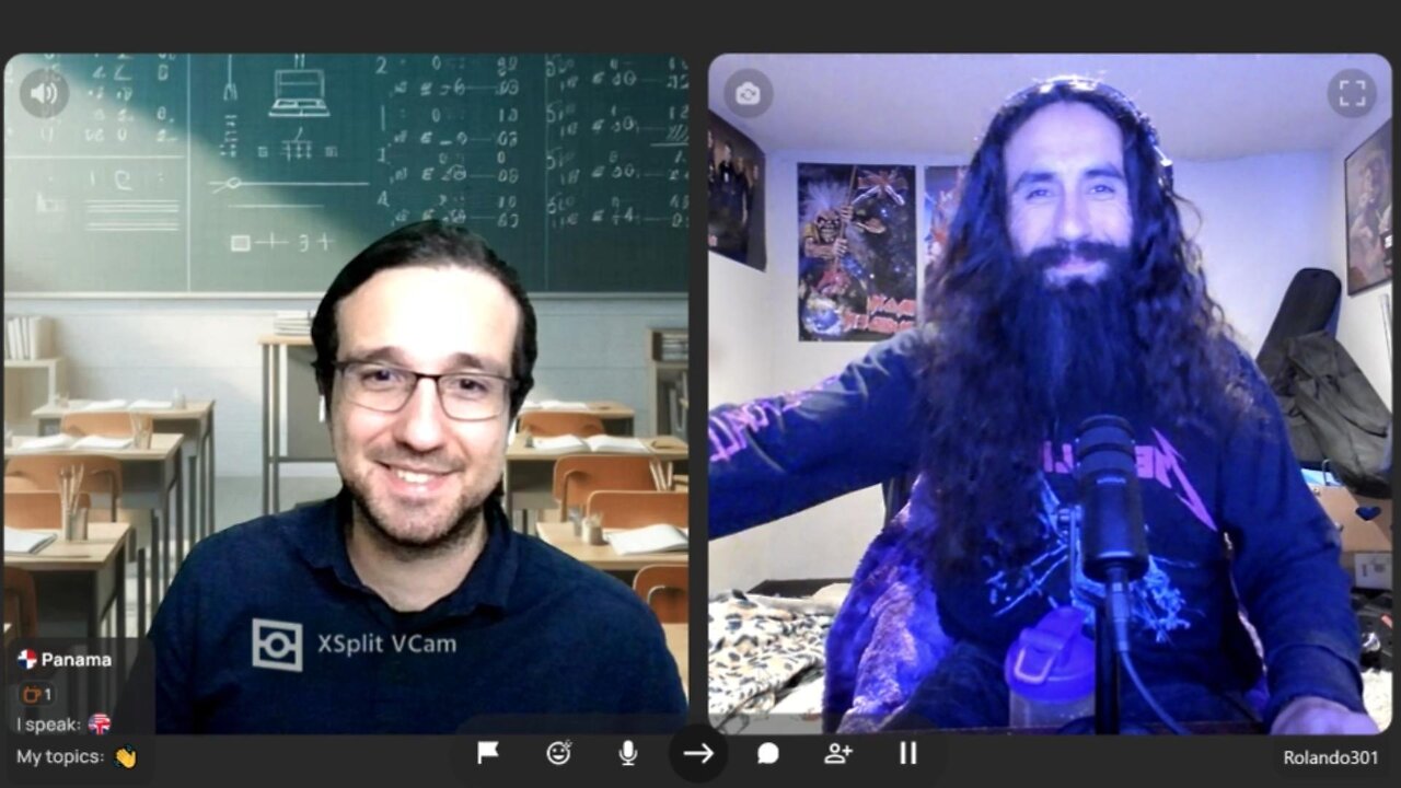 Speaking with English/Math Professor/Guitarist/METAL HEAD!!!