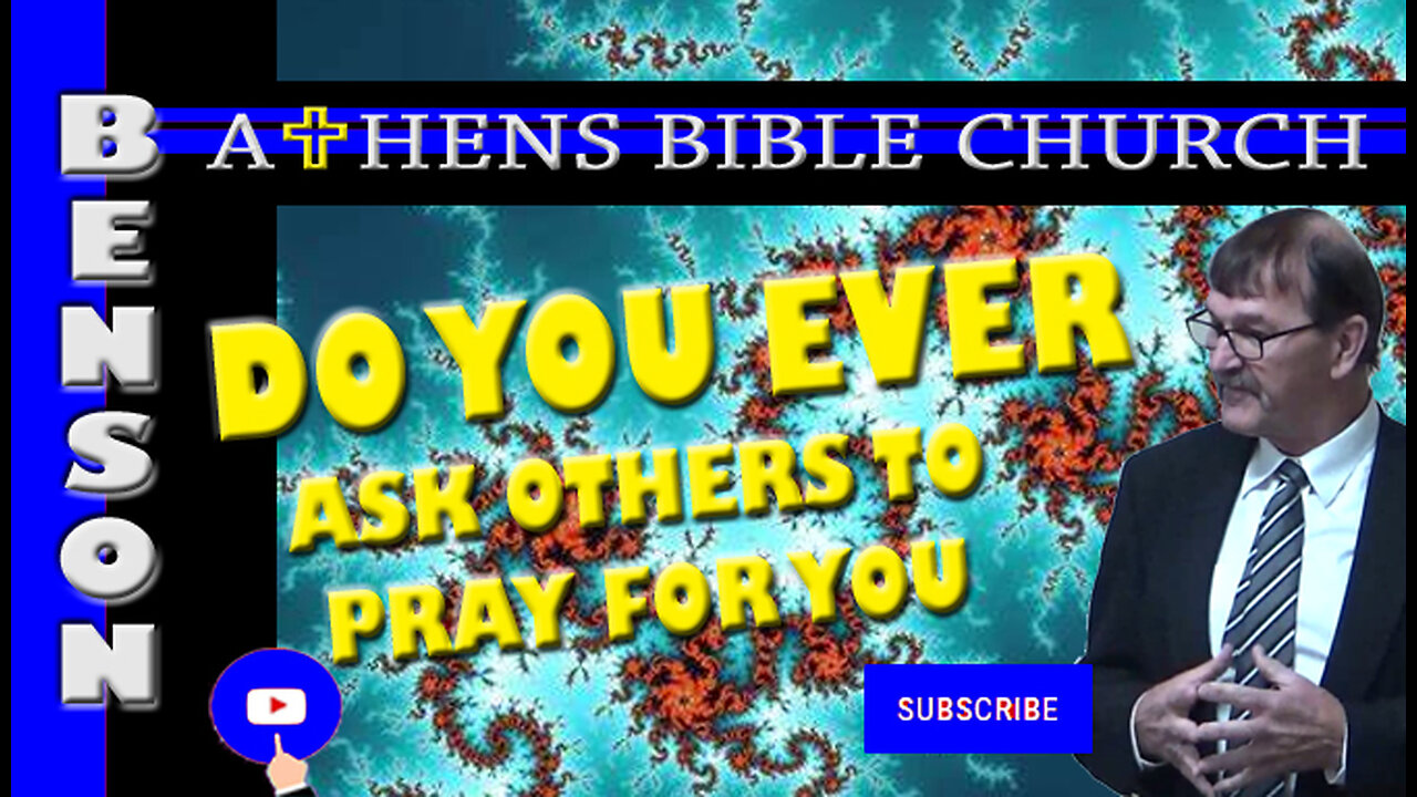 Who Prays for You | 2 Thessalonians 3 | Athens Bible Church