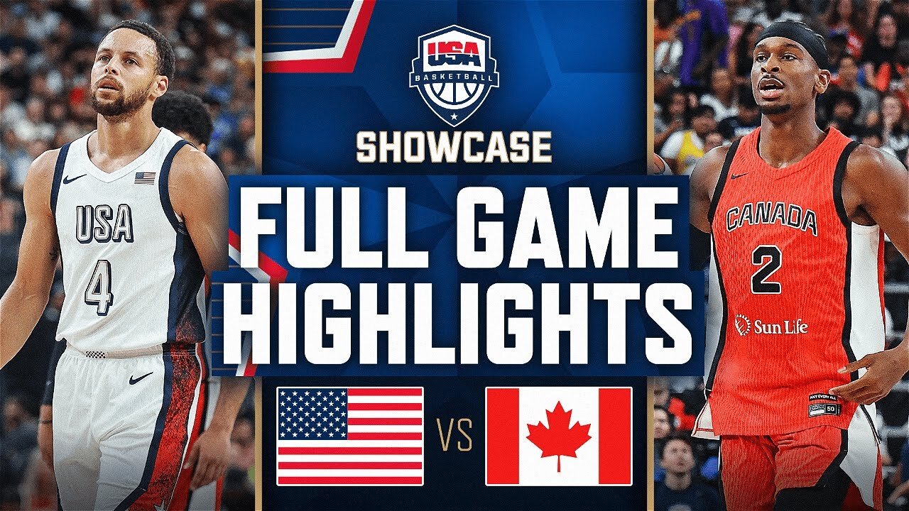 🔴[LIVE] CANADA vs USA USAB SHOWCASE FULL GAME HIGHLIGHTS July 10, 2024