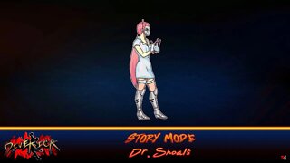 Divekick: Story Mode - Dr. Shoals