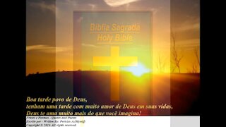 Boa tarde povo de Deus, tenham uma tarde com muito amor de Deus! [Mensagem] [Frases e Poemas]