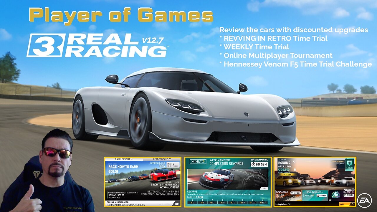 Player of Games: Real Racing 3 Update 12.7: New Set of Time Trials and Multiplayer Online Gaming