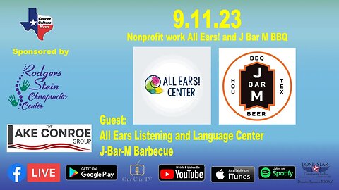 9.11.23 - Conroe Culture News on Lone Star Community Radio