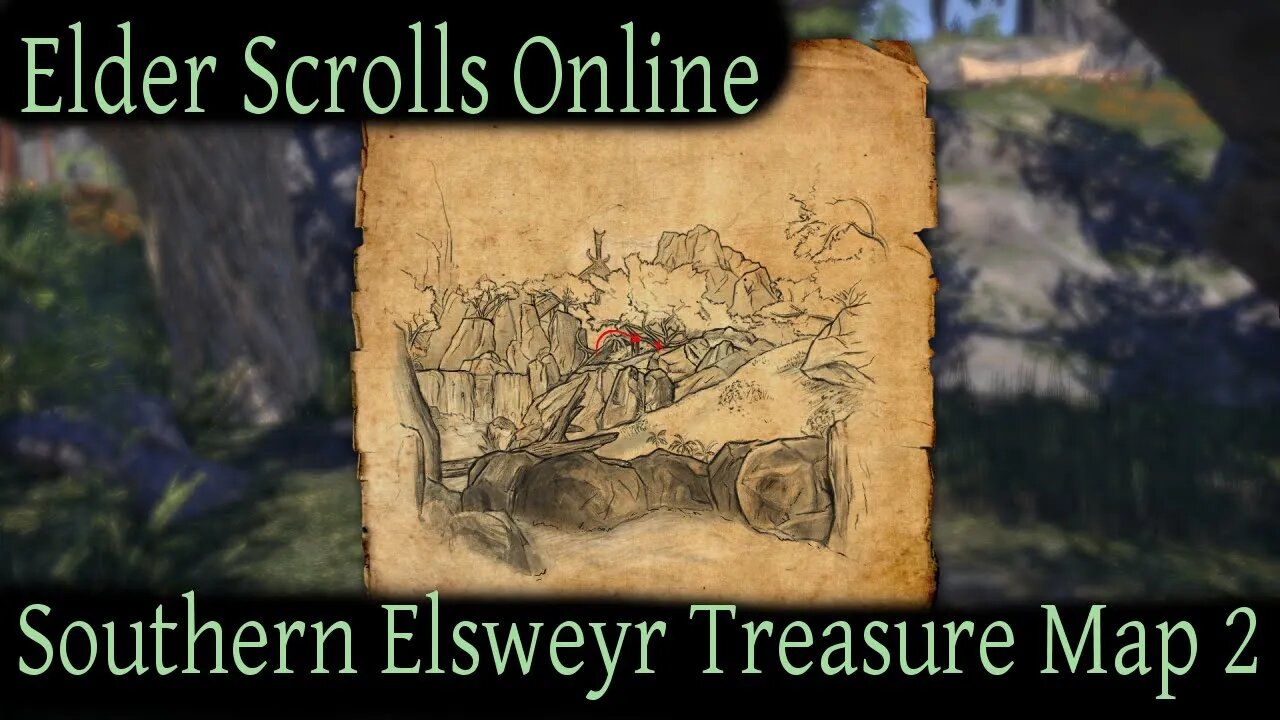 Southern Elsweyr Treasure Map 2 [Elder Scrolls Online] ESO