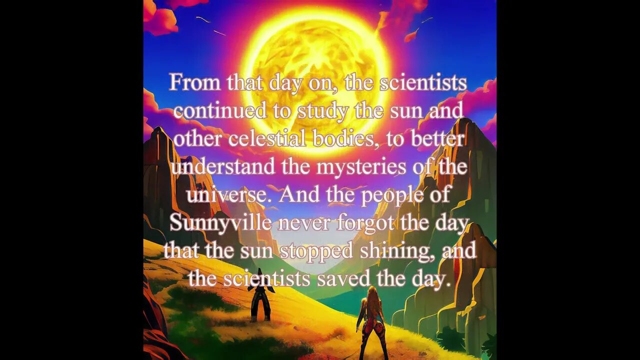 The Day the Sun Stopped Shining (Pr 3)
