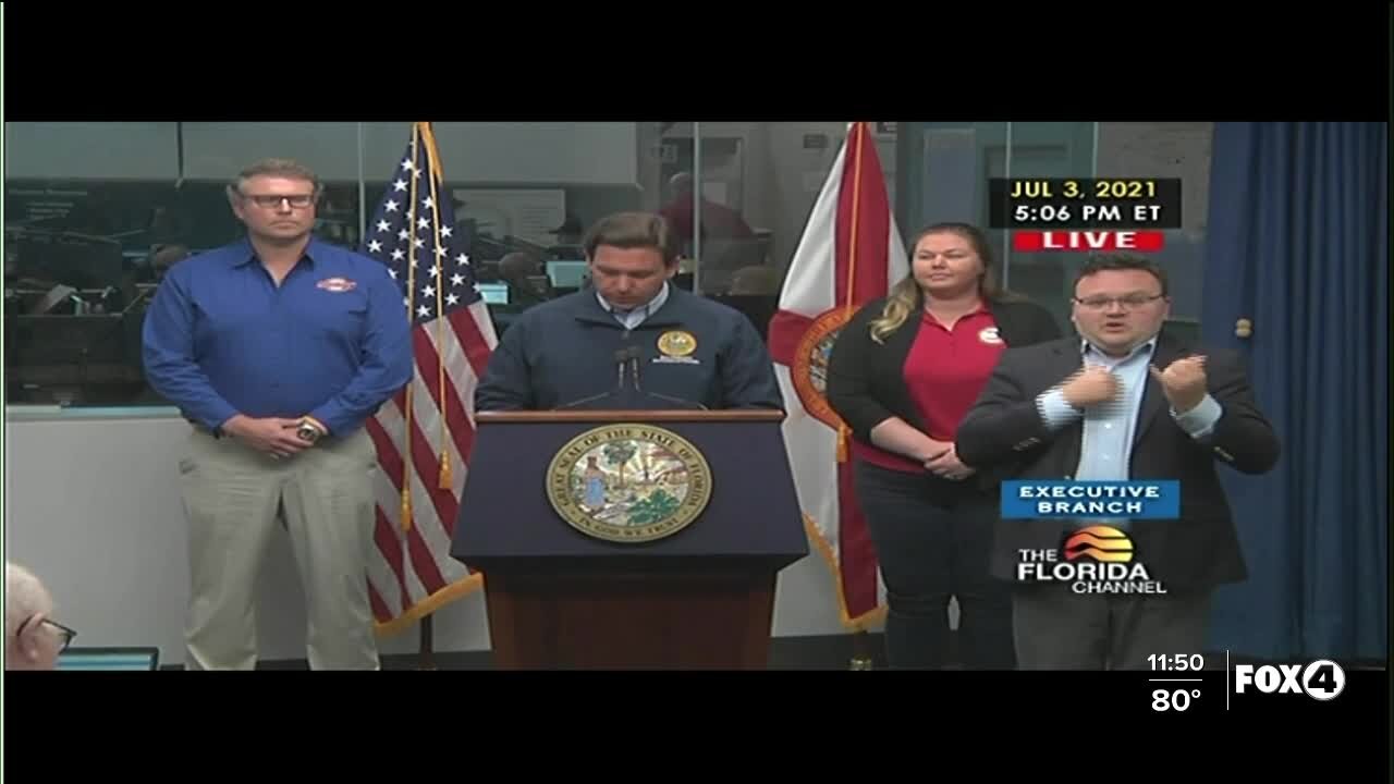 DeSantis declares state of emergency for several Florida counties