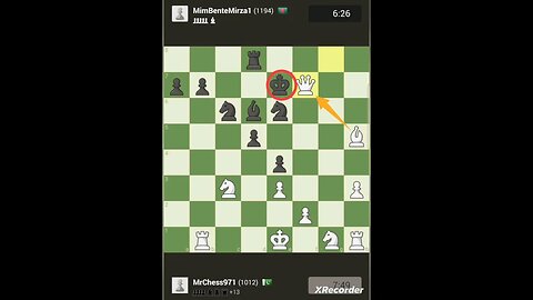 checkmate to 1194 ranked opponent#chess.