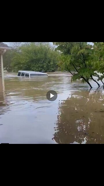 Intense flooding in Hendersonville, North Carolina