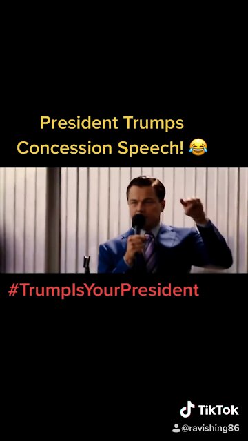 Trumps concession speech