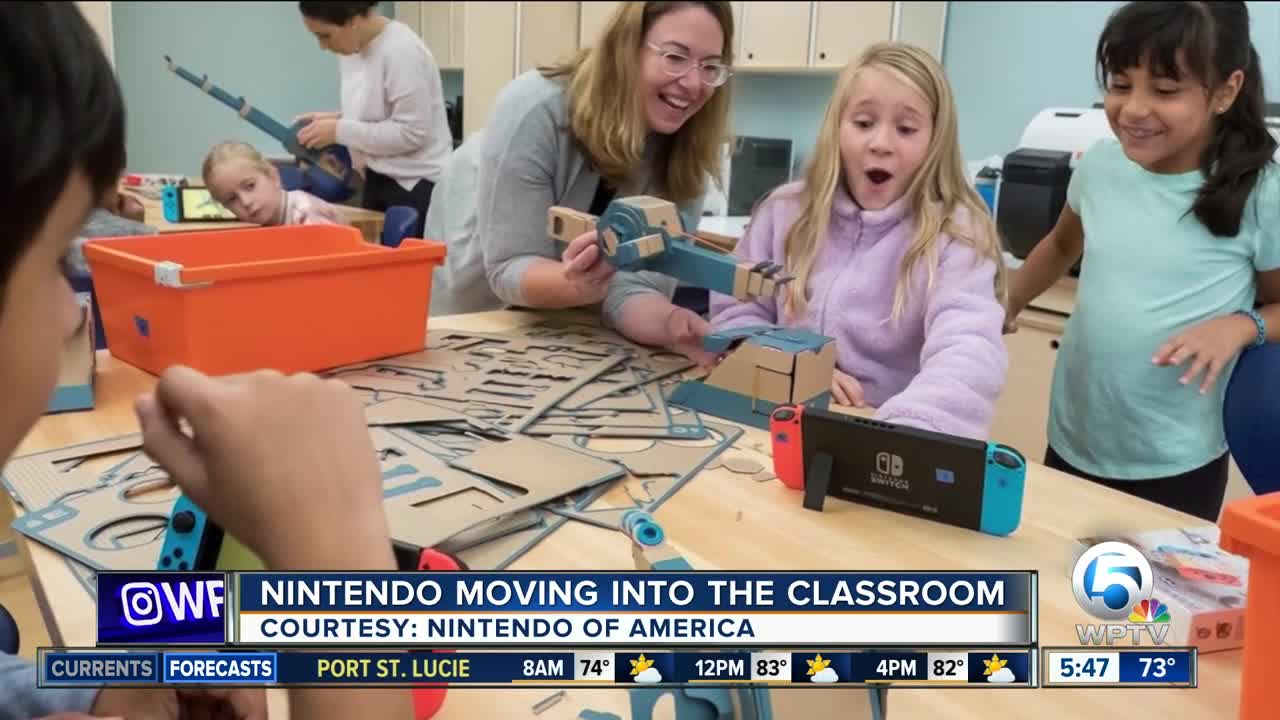 Nintendo hoping to become a fixture in schools
