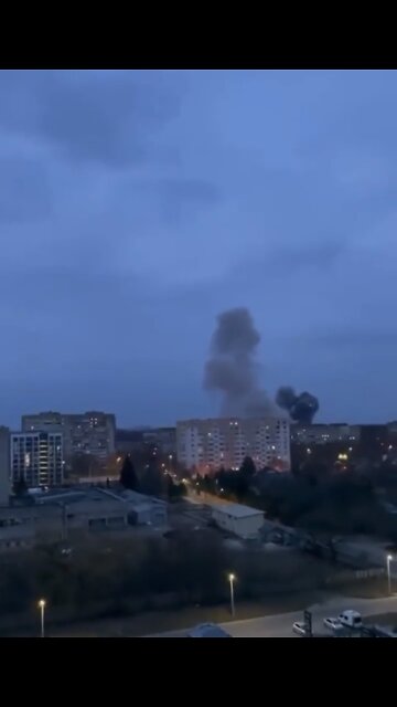 #Ukraine: New round of Russian strikes in #Lviv have begun!