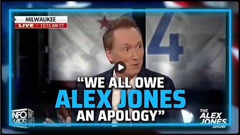 Fox News Host Says, "We All Owe Alex Jones An Apology," As MSM Openly Questions Trump Shooting