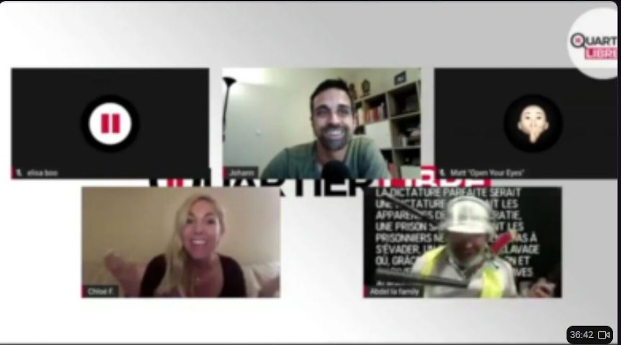 LIVE sur QUARTIER LIBRE le 14.06.20 - avec Matt, Johann, Elisa et Abdel.
