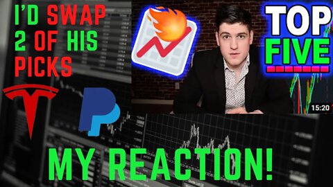 Zip Trader's top 5 stocks to buy BEFORE 2022 (My Reaction)