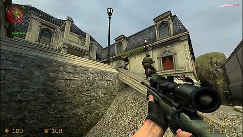 Counter Strike Source Chateau #8 Only Sniper Rifles