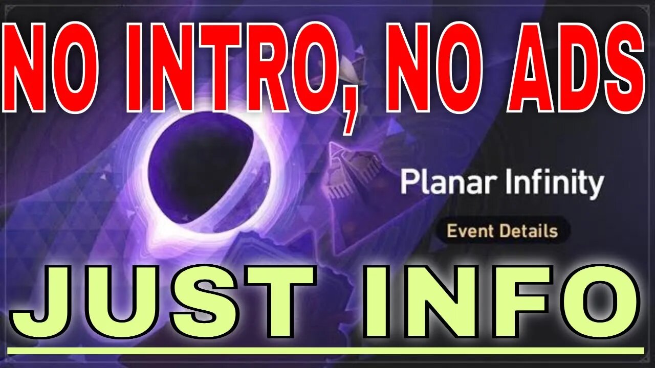 Planar Infinity GUIDE (Straight Forward, NO BS)