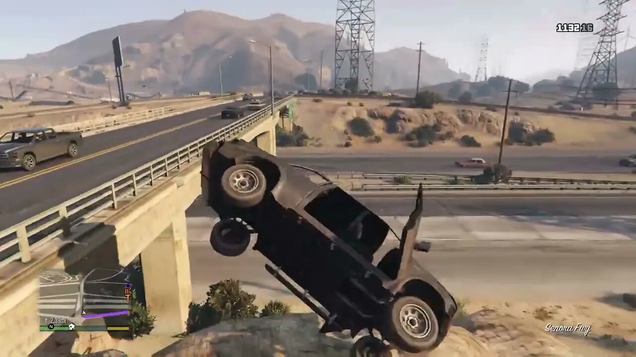 GTA 5 Truck Rollover ........ Son Of A Beep #gta5 #gtav #gta